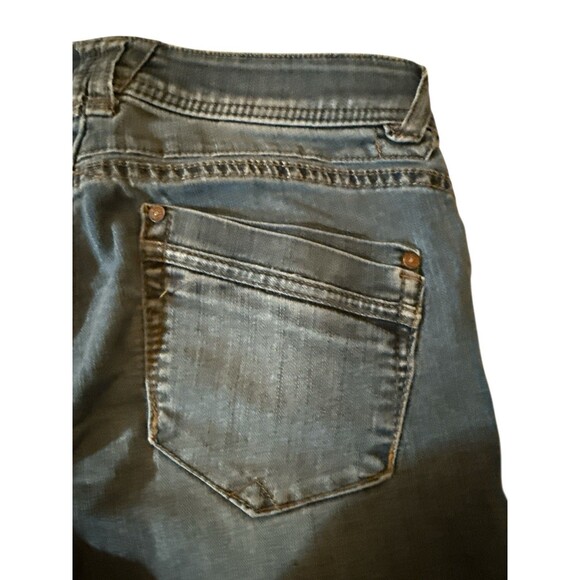 Democracy Women's Jeans Size 6 "Ab" Technology Blue Denim Straight-Leg Casual - Picture 5 of 8